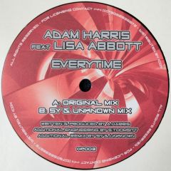 Adam Harris Feat. Lisa Abbott - Adam Harris Feat. Lisa Abbott - Everytime - Hardcore Paradise