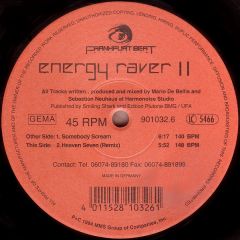 Energy Raver Ii - Energy Raver Ii - Somebody Scream - Frankfurt Beat Productions