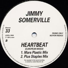 Jimmy Somerville - Jimmy Somerville - Heartbeat (European Mixes) - London Records