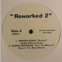 Various Artists - Various Artists - Reworked Part 2 - Reworks