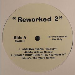 Various Artists - Various Artists - Reworked Part 2 - Reworks