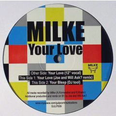 Milke - Milke - Your Love - Gulp