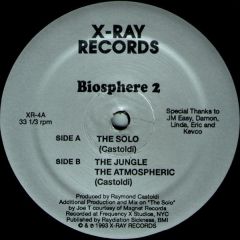 Ray Castoldi - Ray Castoldi - Biosphere 2 - X-Ray Records