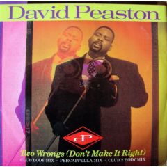 David Peaston - David Peaston - Two Wrongs (Don't Make It Right) - Geffen