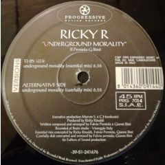 Ricky R - Ricky R - Underground Morality - Progressive Motion 