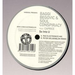 Baggi Begovic & Soul Conspiracy - Baggi Begovic & Soul Conspiracy - So Into U - Roog & Greg Electronics