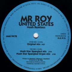 Mr Roy - Mr Roy - United States (Remixes) - Music Man