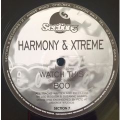 Harmony & Xtreme - Harmony & Xtreme - Watch This - Section 5