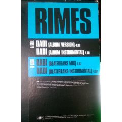 Rimes - Rimes - Dadi - Universal