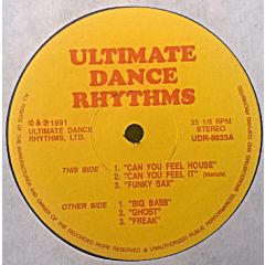 Unknown Artist - Unknown Artist - Volume One - Ultimate Dance Rhythms