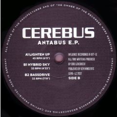 Cerebus. - Cerebus. - Antabus E.P. - Influence Recordings