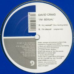 David Craig - David Craig - I'm Sexual - Recover