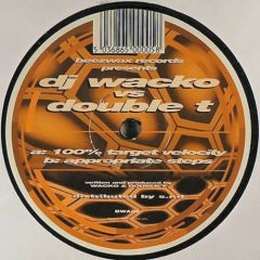 DJ Wacko Vs - DJ Wacko Vs - 100% Target Velocity (Clear Vinyl) - Bees Wax