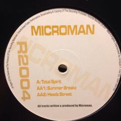 Microman - Microman - Total Spirit - R2 Records