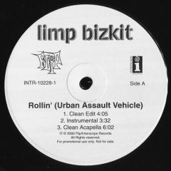 Limp Bizkit - Limp Bizkit - Rollin (Urban Assault Vehicle) - Interscope