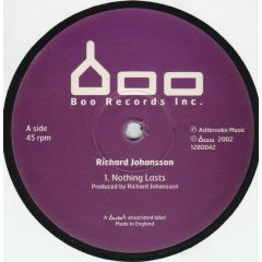 Richard Johansson - Richard Johansson - Nothing Lasts - Bush Boo