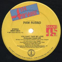 Pam Russo - Pam Russo - You Cant Take My Love - 4th & Broadway
