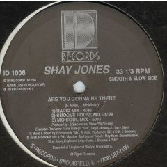 Shay Jones - Shay Jones - Are You Gonna Be There - ID