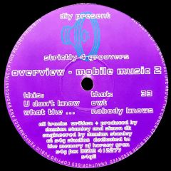 Overview - Overview - Mobile Music 2 - Strictly 4 Groovers
