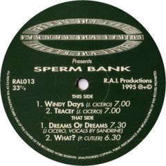 Sperm Bank - Sperm Bank - Windy Days - Radioactive Lamb