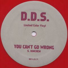 D.D.S. - D.D.S. - You Can't Go Wrong - Aztonk Records