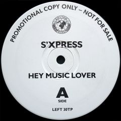 S'Express - S'Express - Hey Music Lover - Rhythm King