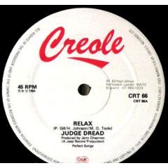 Judge Dread - Judge Dread - Relax - Creole Records