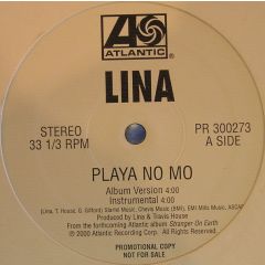 Lina - Lina - Playa No Mo' - Atlantic