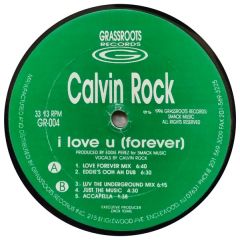 Calvin Rock - Calvin Rock - I Love U (Forever) - Grassroots