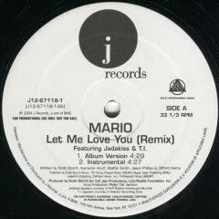 Mario - Mario - Let Me Love You (Remix) - J Records