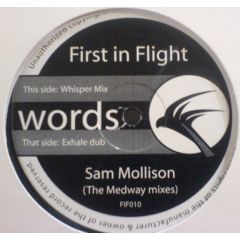 Sam Mollison - Sam Mollison - Words (Remix) - First In Flight 10