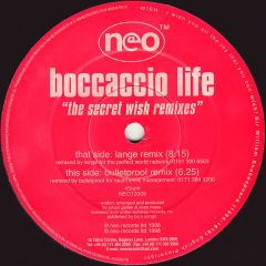 Boccaccio Life - Boccaccio Life - The Secret Wish (Remixes) - NEO