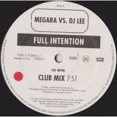 Megara Vs. DJ Lee - Megara Vs. DJ Lee - Full Intention - EMI Electrola