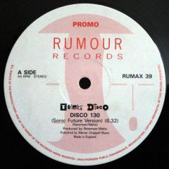 Tricky Disco - Tricky Disco - Disco 130 - Rumour