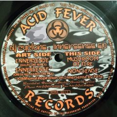 DJ Cyclone - DJ Cyclone - Innersense EP - Acid Fever Records