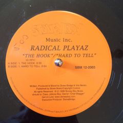 Radical Playaz - Radical Playaz - The Hook / Hard To Sell - Stoney Boy