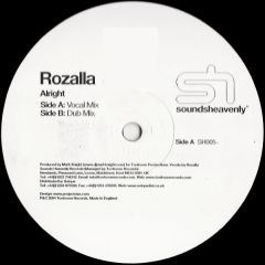 Rozalla - Rozalla - Alright - Soundsheavenly Recordings