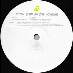 X-Trax - X-Trax - Plan 94 (The Voyage) - Pied Piper Records