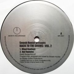 Smash Hunter Presents - Smash Hunter Presents - Back To The Drums Vol.2 - Midnite Recordings