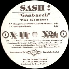 Sash! - Sash! - Ganbareh (The Remixes) - X-IT Records