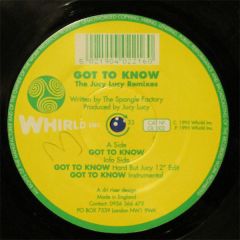 Spangle Factory - Spangle Factory - Got To Know - Whirld