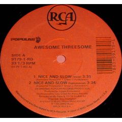 Awesome Threesome - Awesome Threesome - Nice & Slow - RCA