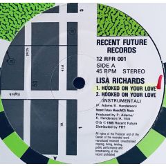 Lisa Richards / Omari - Lisa Richards / Omari - Hooked On Your Love / After Loving U - Recent Future