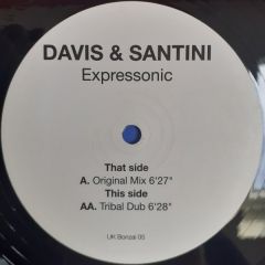 Davis & Santini - Davis & Santini - Expressonic - Bonzai Uk
