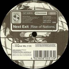 Next Exit - Next Exit - Rise Of Nations - Planet Traxx