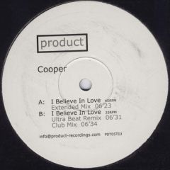 Cooper - Cooper - I Believe In Love - Product