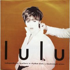 Lulu - Lulu - Independence (Brothers In Rhythm and CJ Mackintosh Mixes) - Dome Records