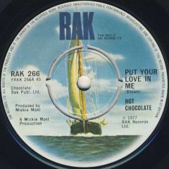 Hot Chocolate - Hot Chocolate - Put Your Love In Me - RAK
