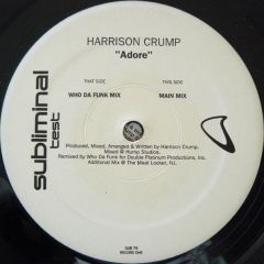 Harrison Crump - Harrison Crump - Adore - Subliminal