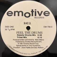M1 - M1 - Feel The Drums - Emotive Records
